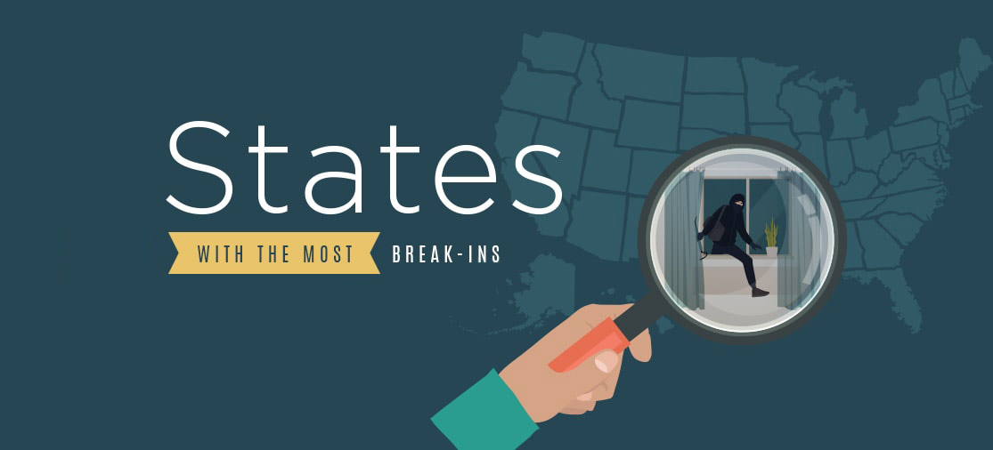 5 States With The Most Home Break-ins