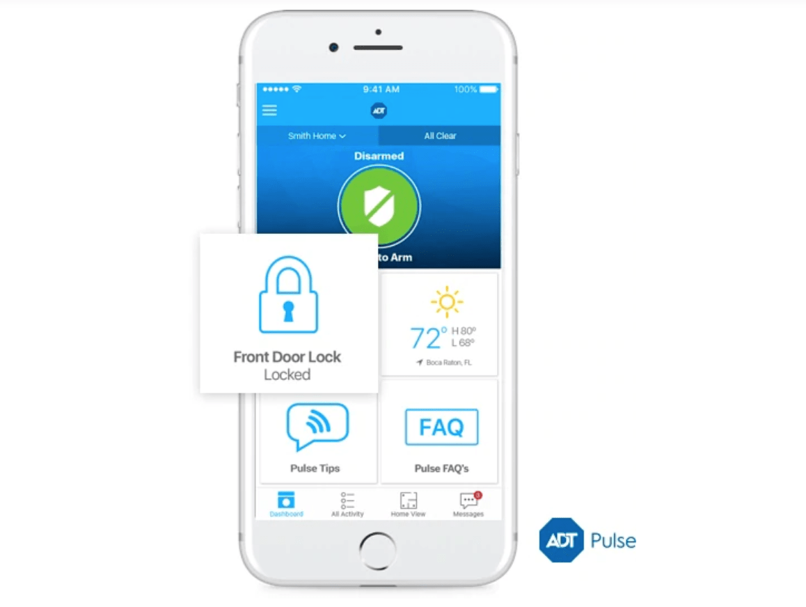 ADT Pulse Remote Door Lock