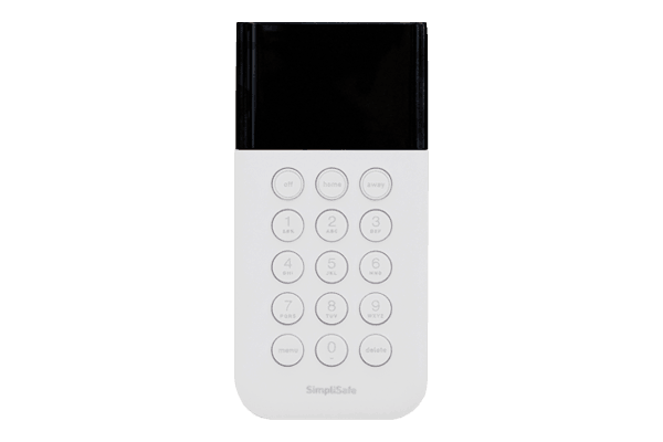 SimpliSafe KP3W Wireless Pin Pad Keypad - White (New)
