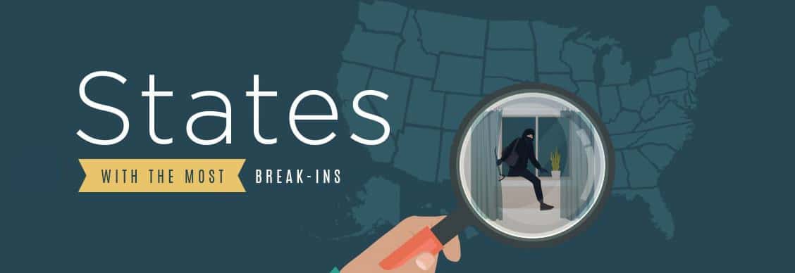 States With The Most Home Break-ins Featured Image