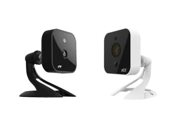 ADT Indoor Camera (left) and Outdoor Camera (right)