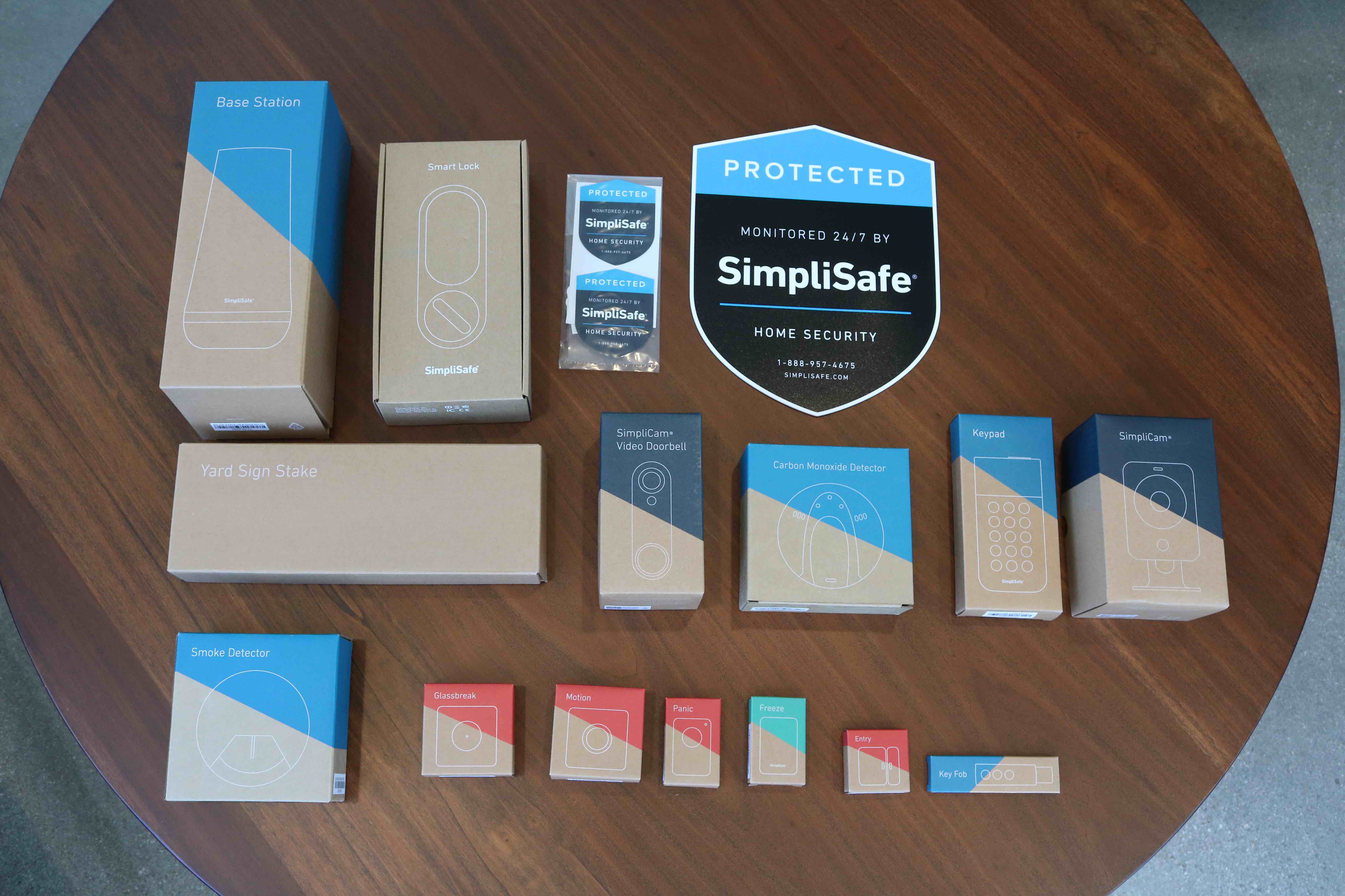 SimpliSafe Packaging