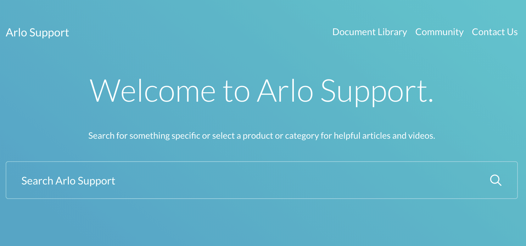 Arlo Customer Support