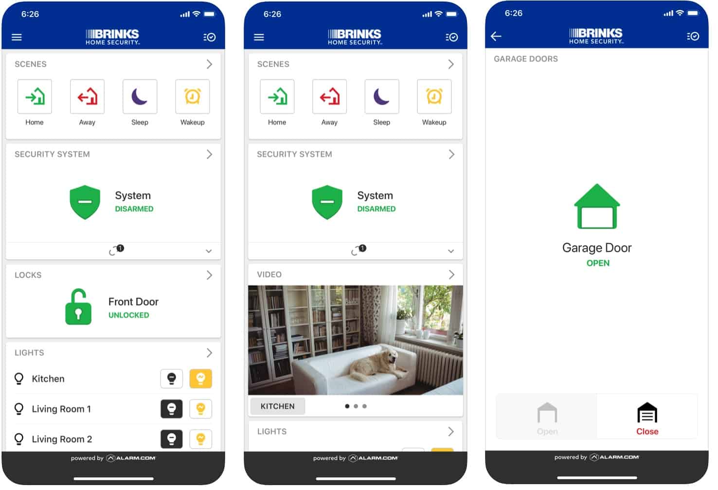 Brinks Home Security App