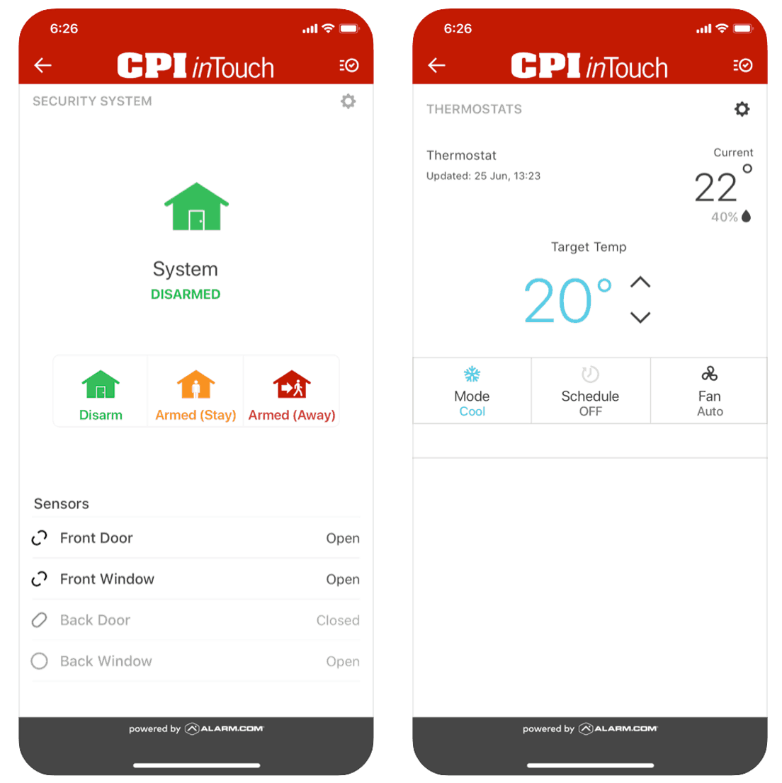 CPI Security - Mobile App