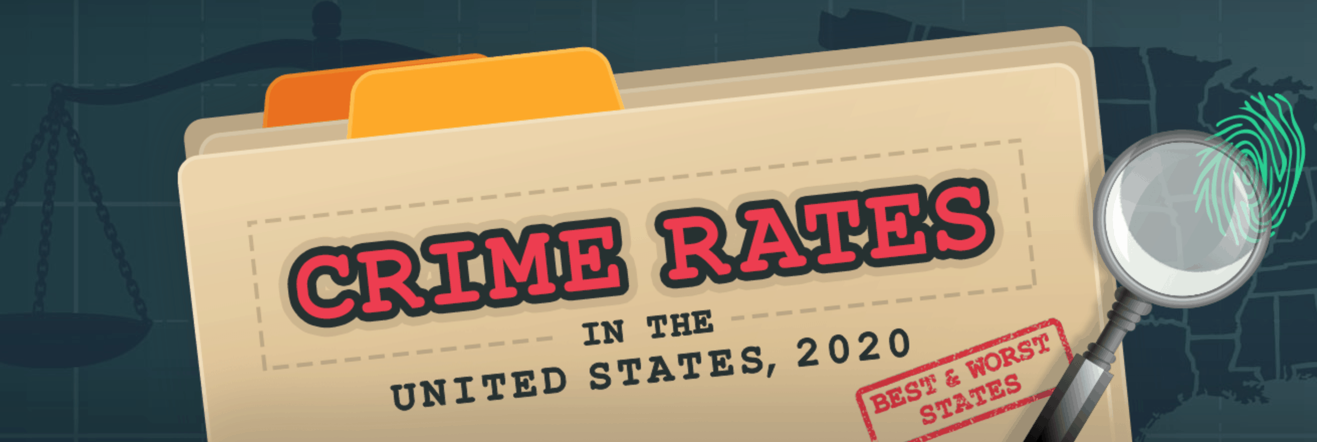 2020 Crime Rates: States With the Highest & Lowest Crime Rates Featured Image