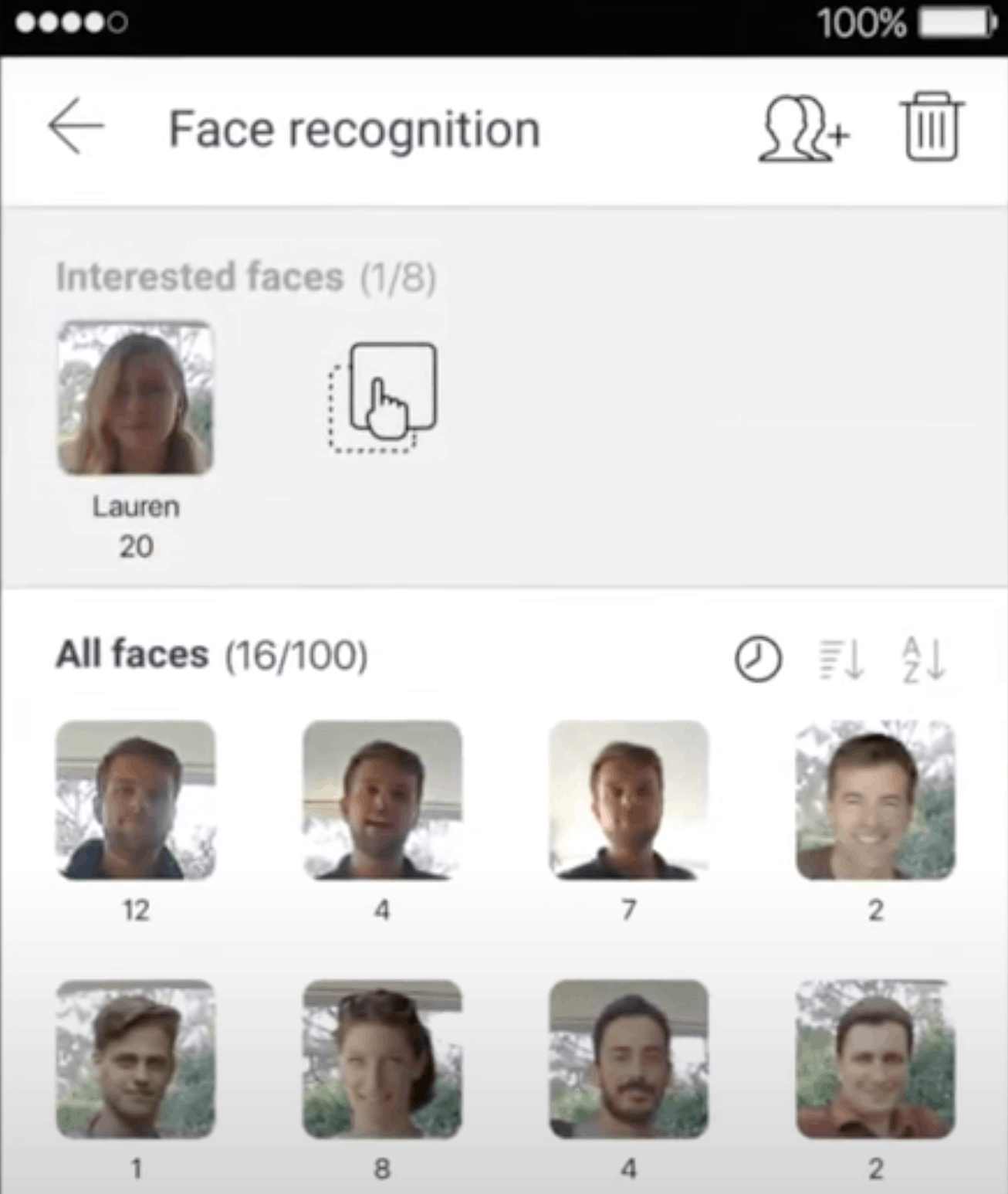 Samsung Wisenet Instant Facial Recognition