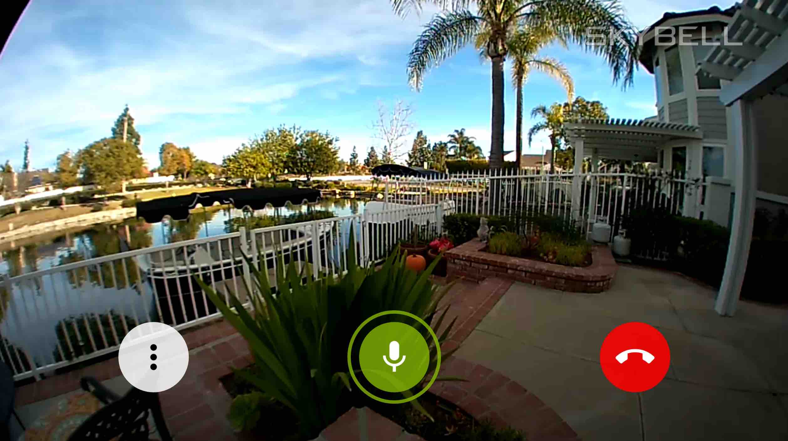 Skybell HD Camera View