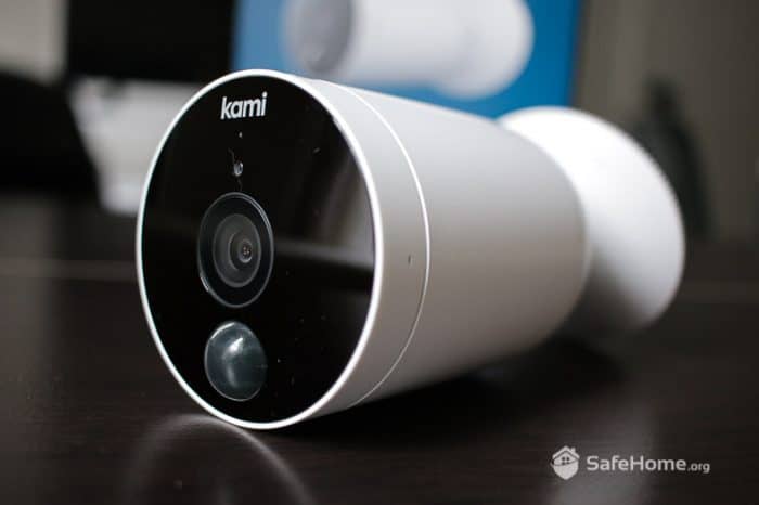 Kami outdoor camera with AI