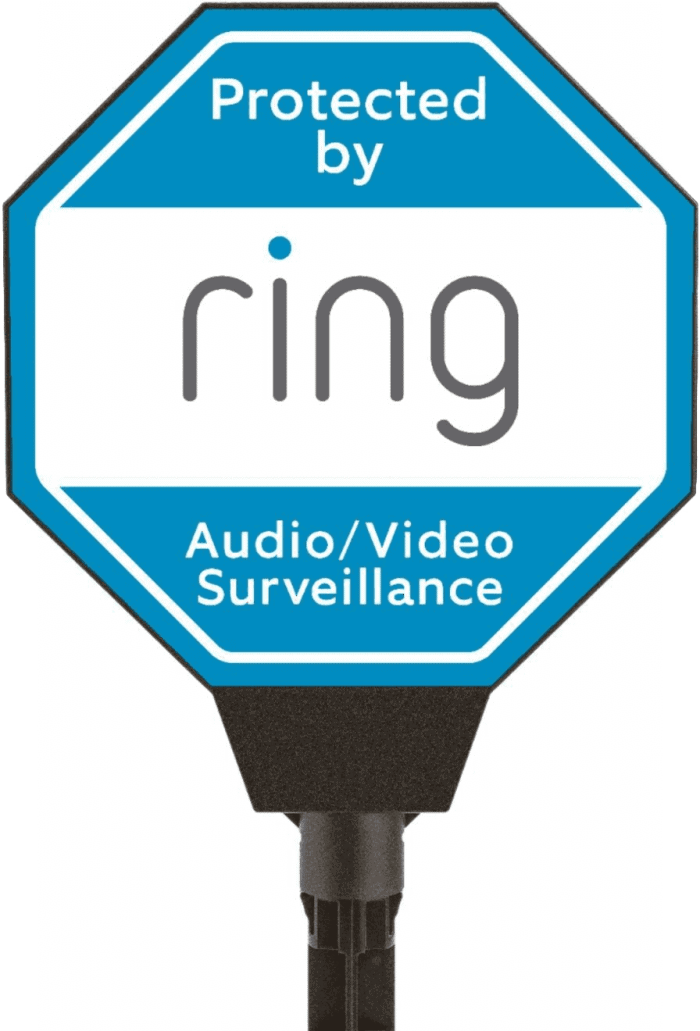 Ring Solar Security Sign