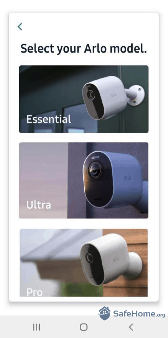 Arlo App Setup