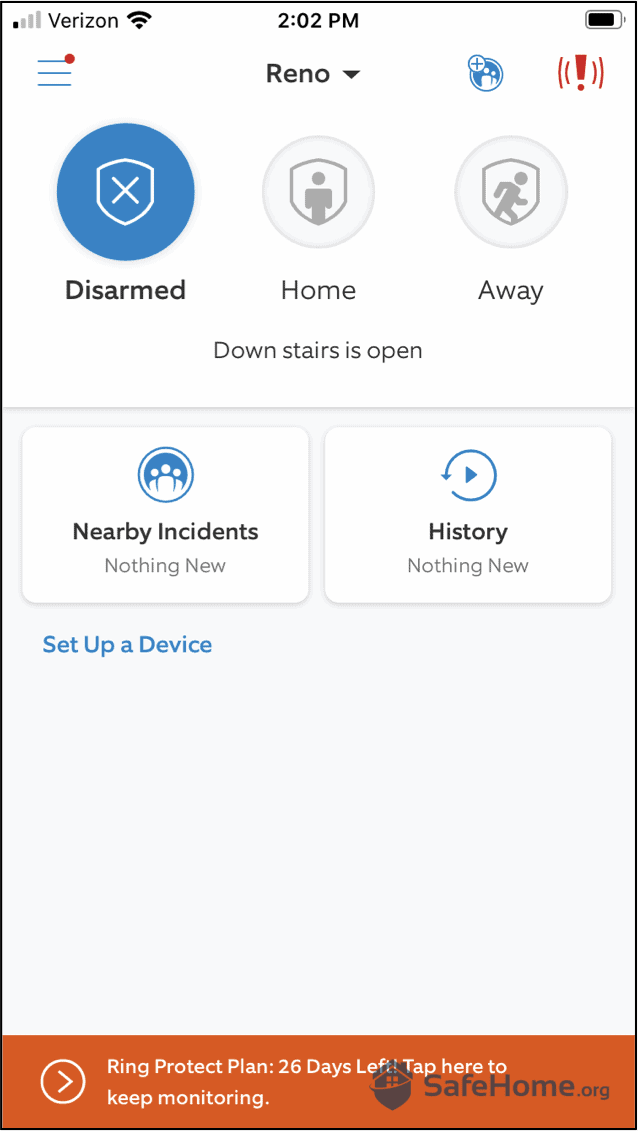 Ring Alarm (2nd Gen) App
