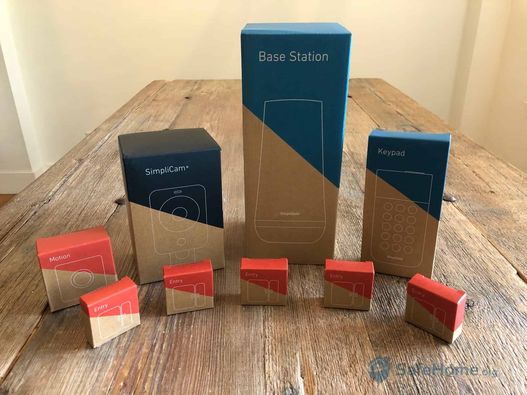 SimpliSafe Packaging