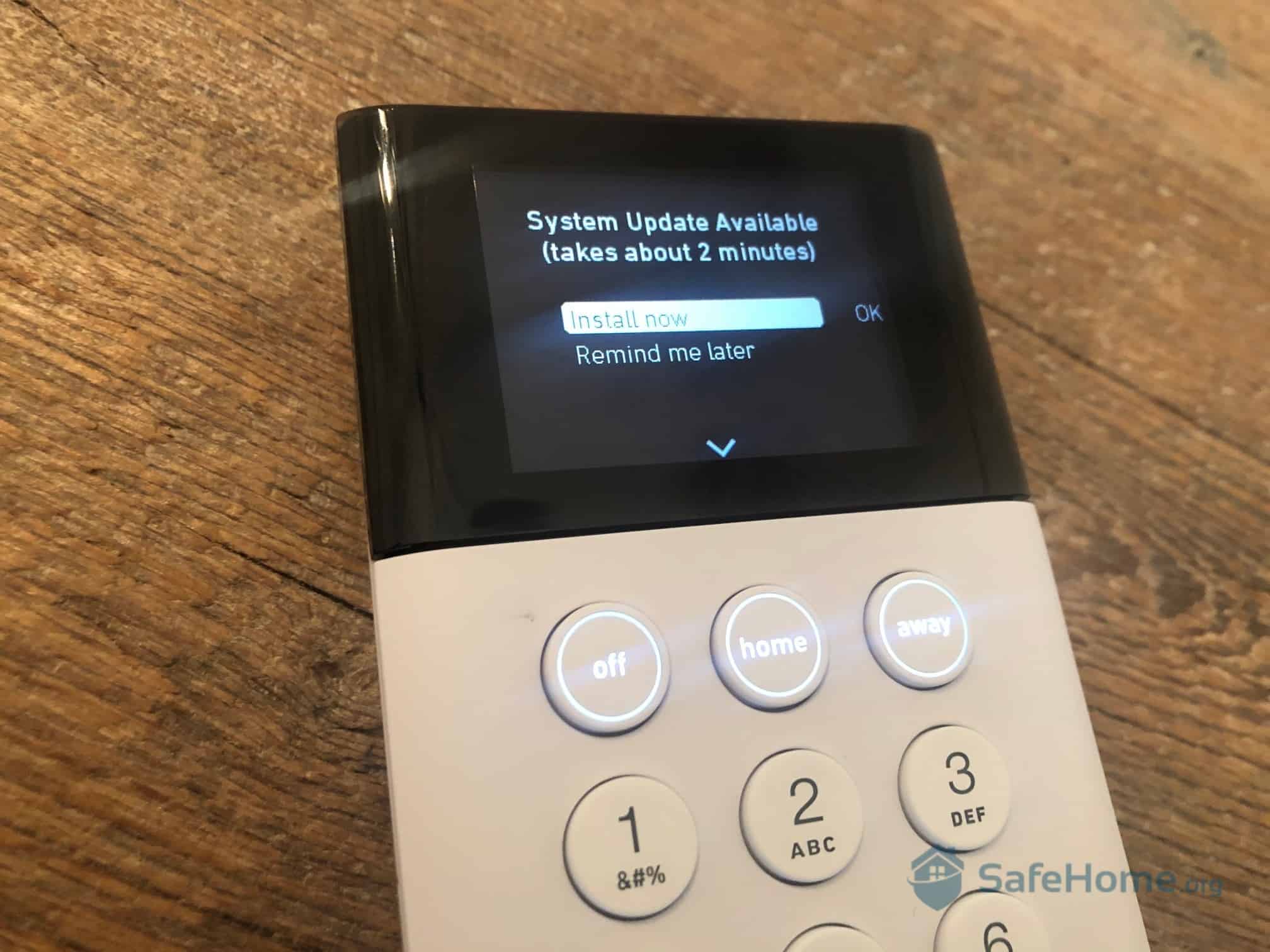 SimpliSafe Wireless Keypad Update