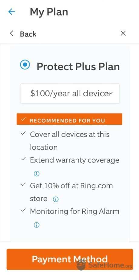 Ring Protect Plus Plan