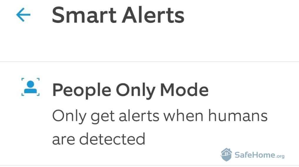Ring Smart Alerts