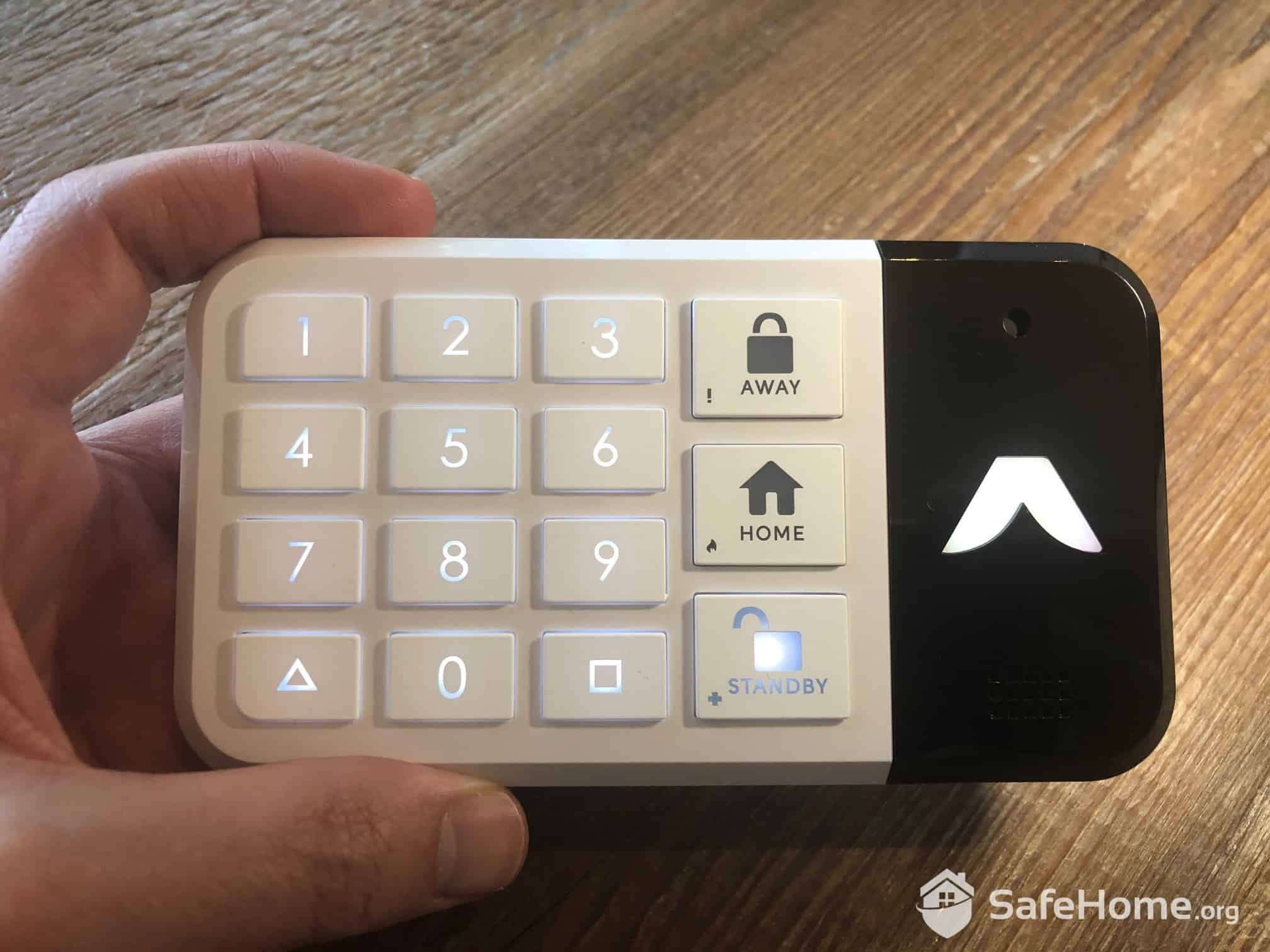 Testing out the abode Keypad