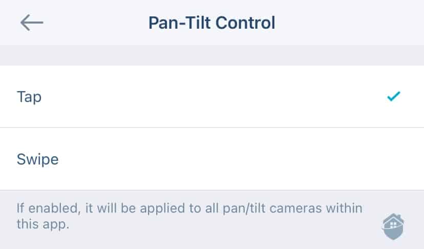 D-Link Camera Pan-Tilt Control