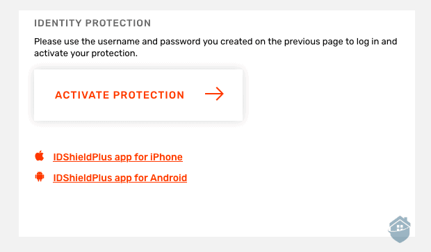 IDShield - Activate Protection