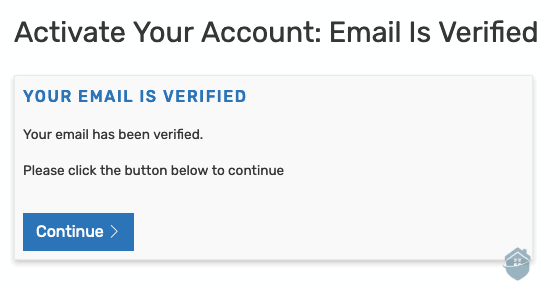 IDShield - Email has been verified