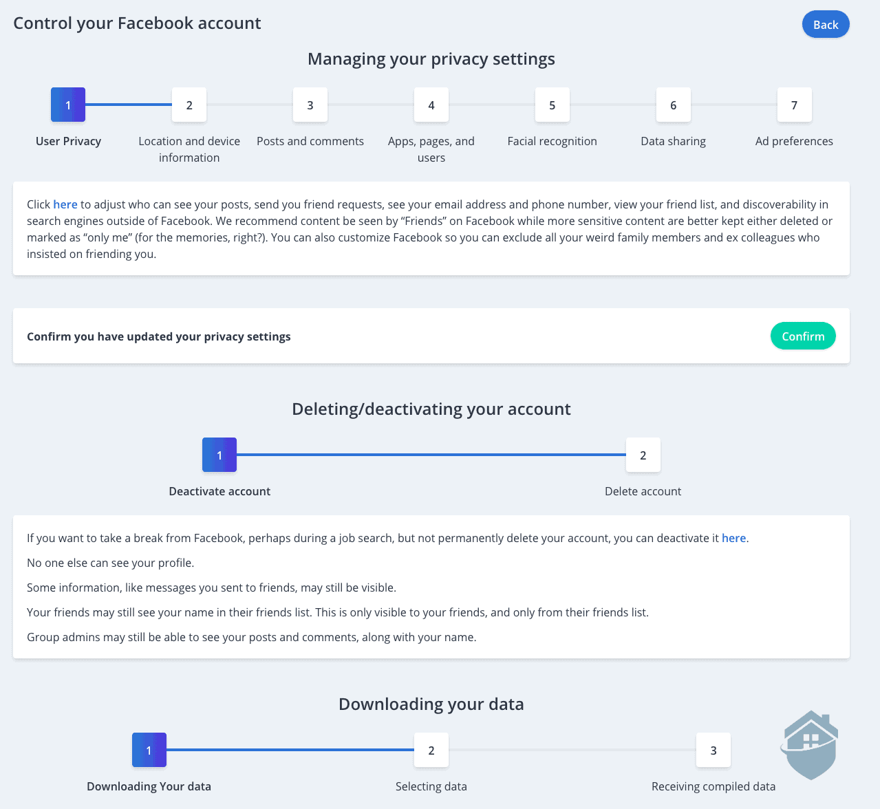 IDShield Facebook Account Privacy