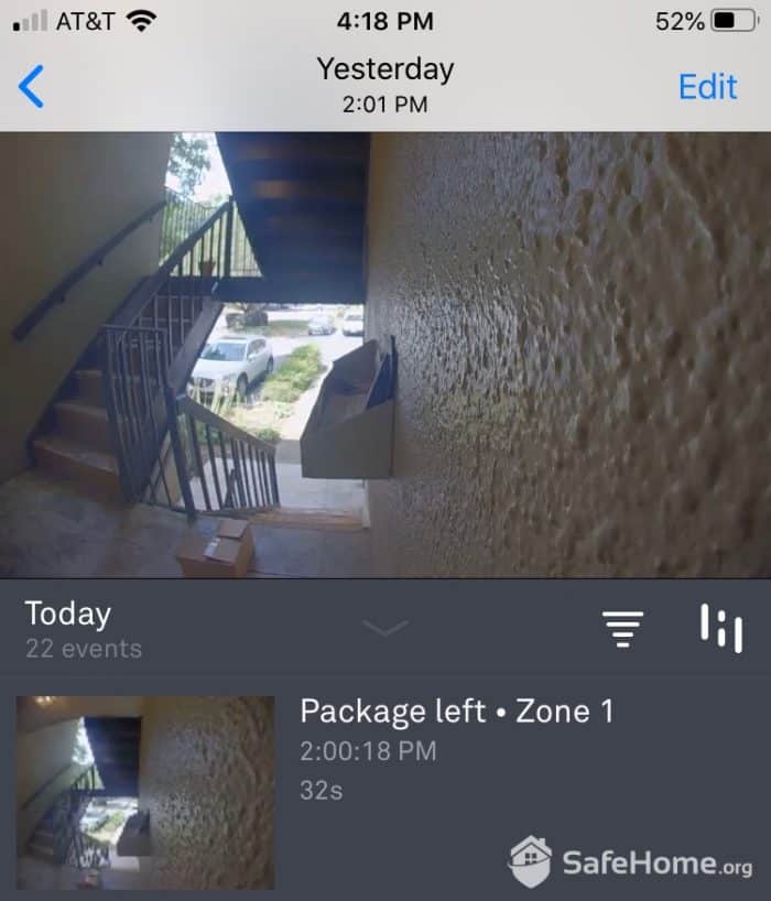 Nest Hello Package Detection