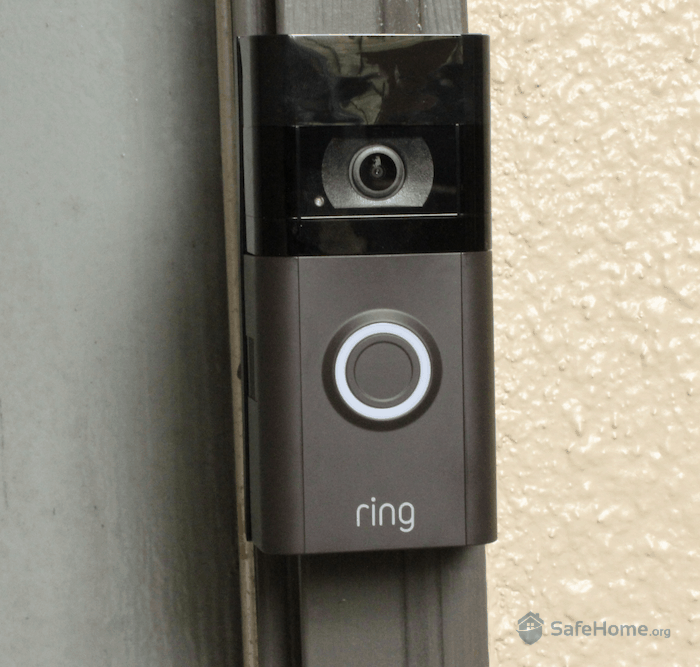 Ring Video Doorbell 3, εγκατεστημένο