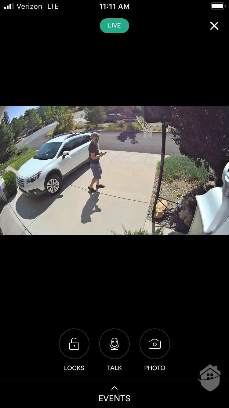 Vivint Outdoor Camera Video