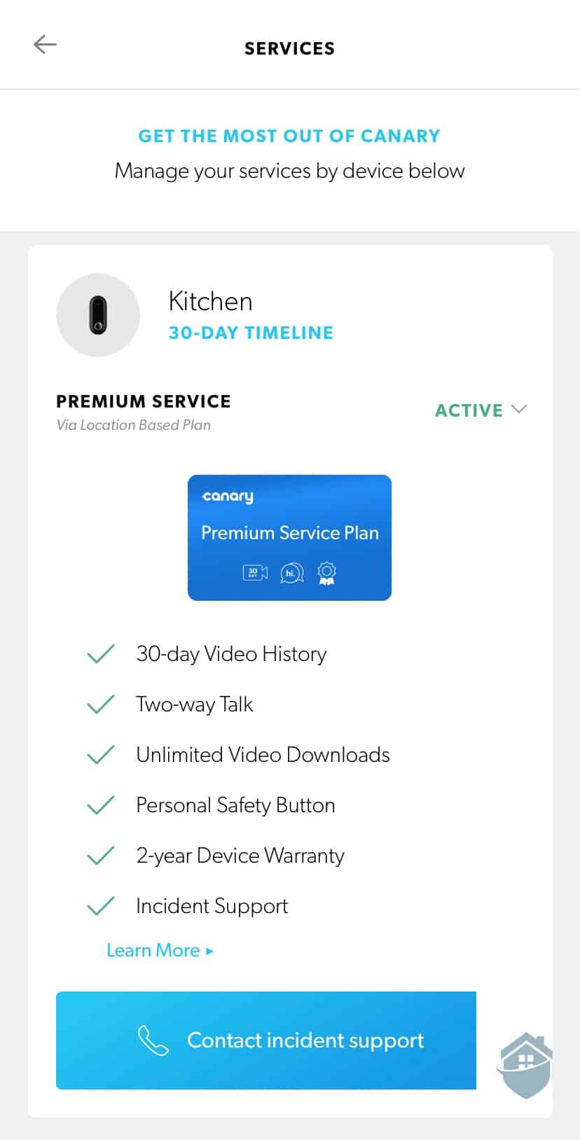 Canary Flex Premium Service