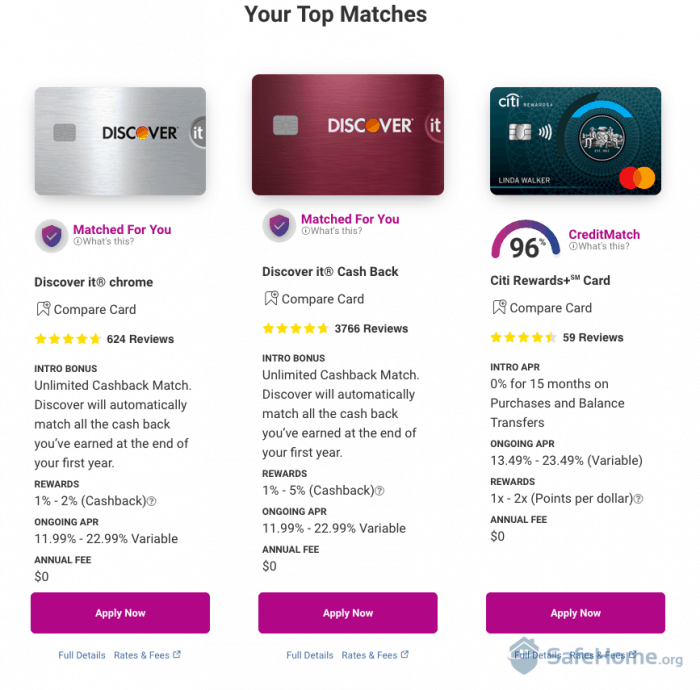 IdentityWorks 신용 카드 제공