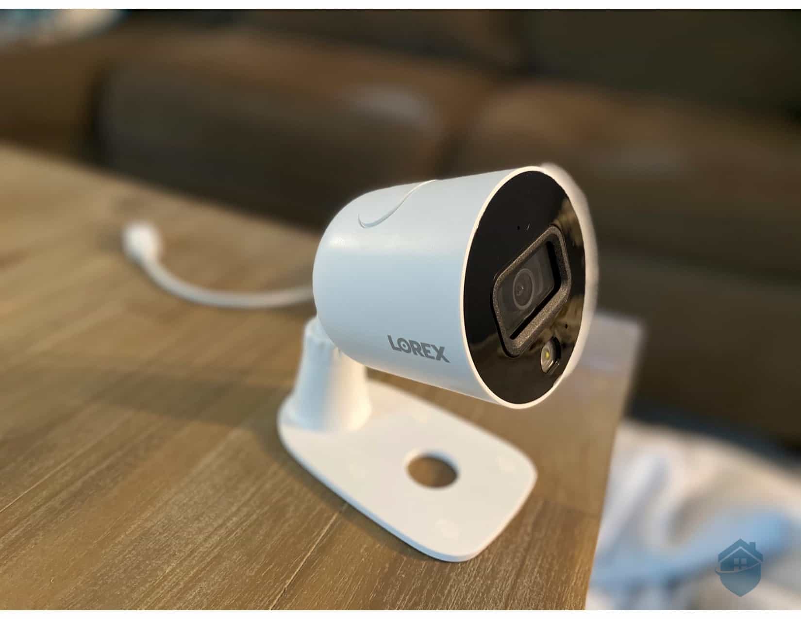 Lorex Outdoor Camera on Coffee Table