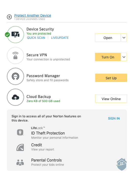 Norton LifeLock Device Security