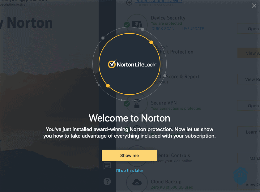 Norton LifeLock - Norton'a Hoş Geldiniz