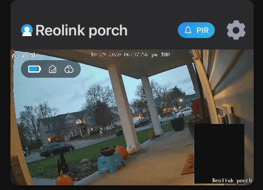 Reolink App Live Look-In