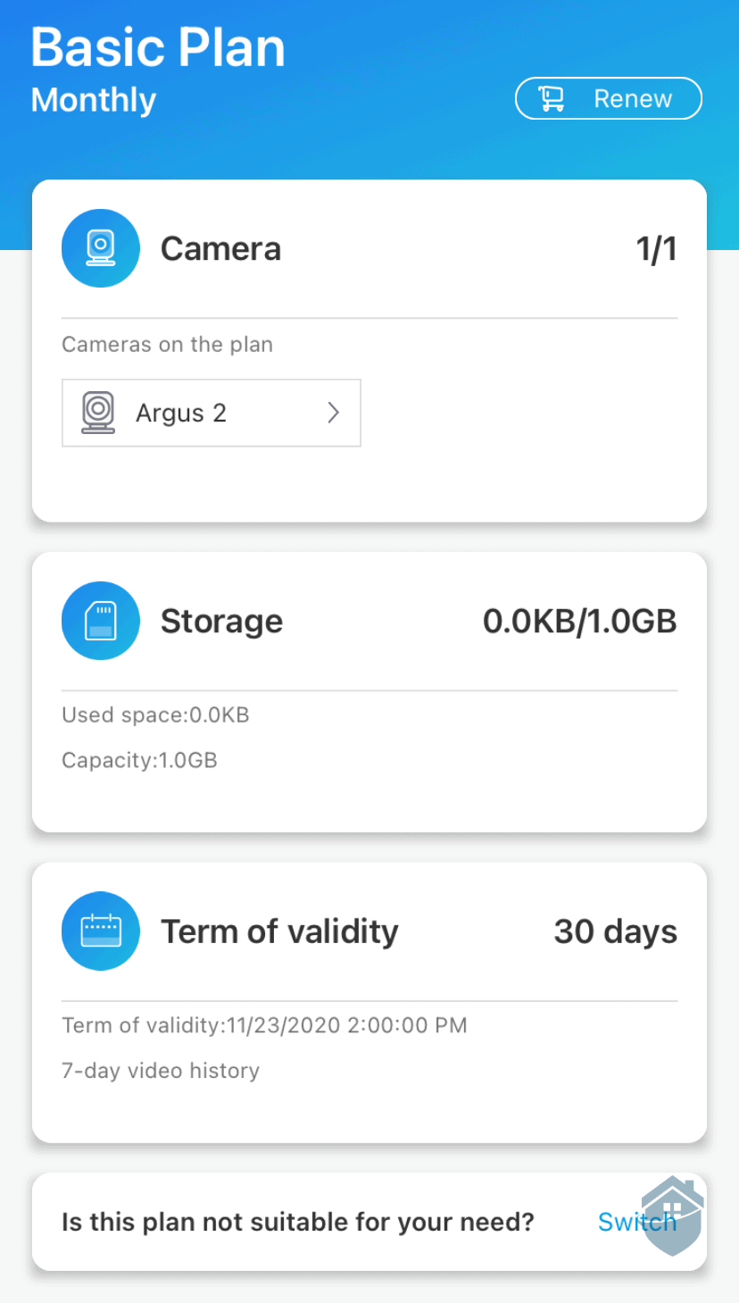 Reolink Cloud Storage