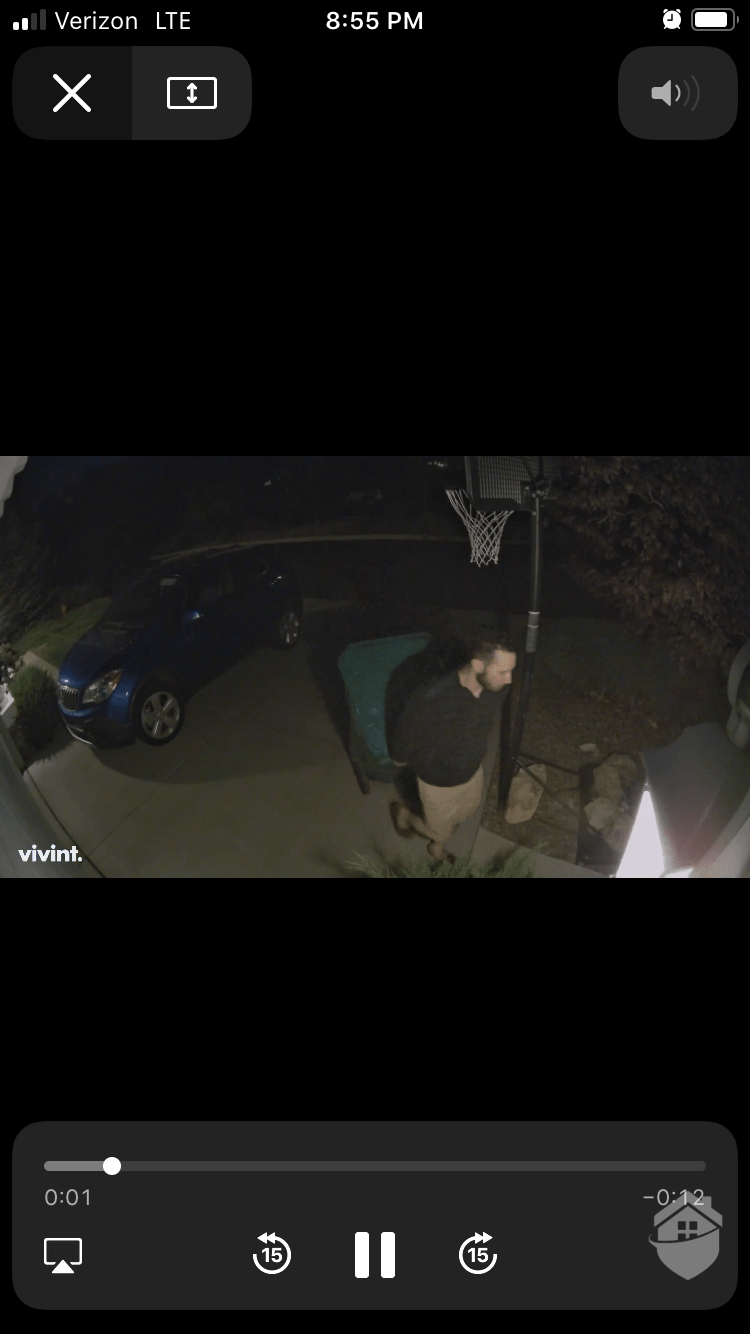 Vivint App - Night Time Video Quality