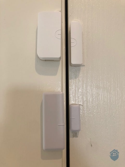 Cove Sensors (top) and Vivint Sensors (bottom)