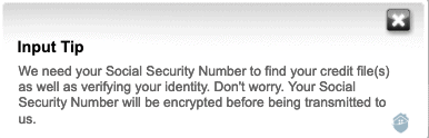 Equifax Tip