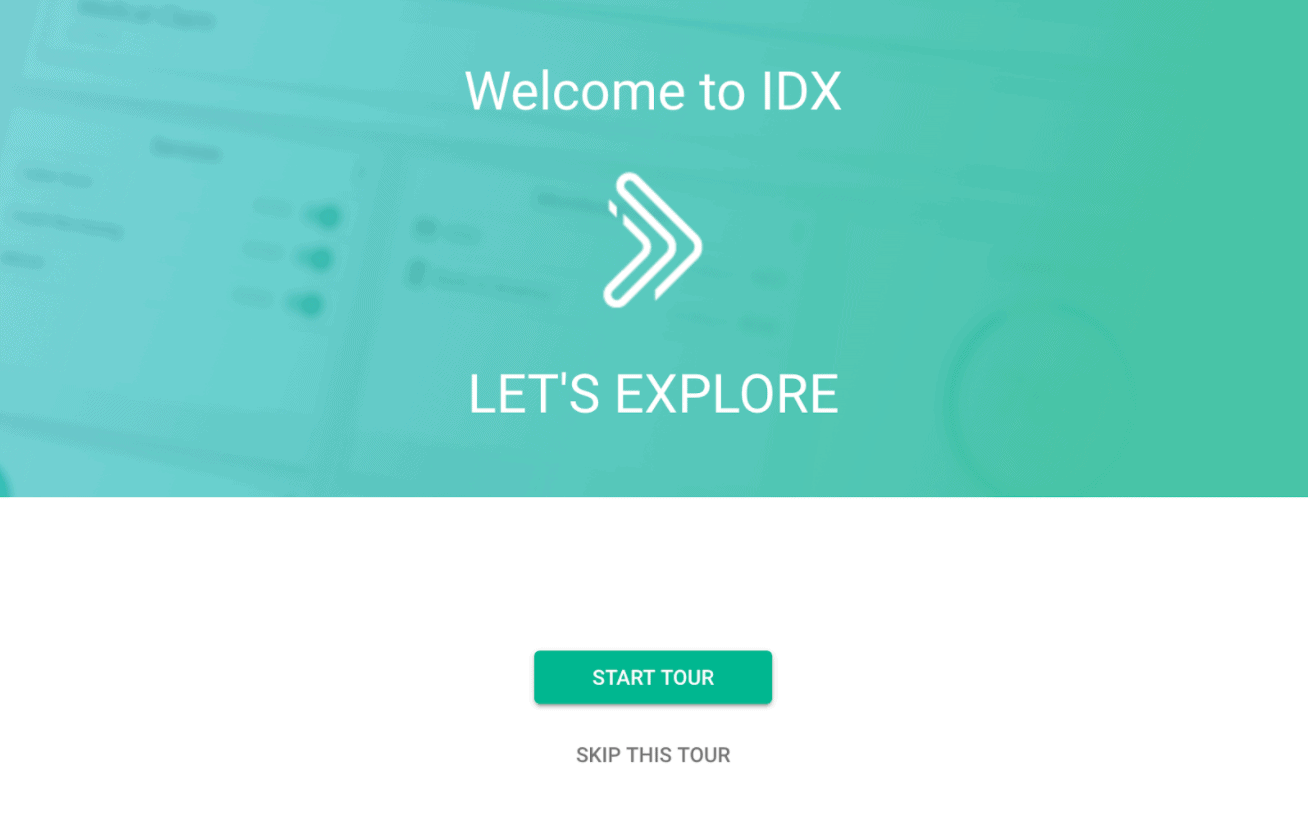 Welcome to IDX