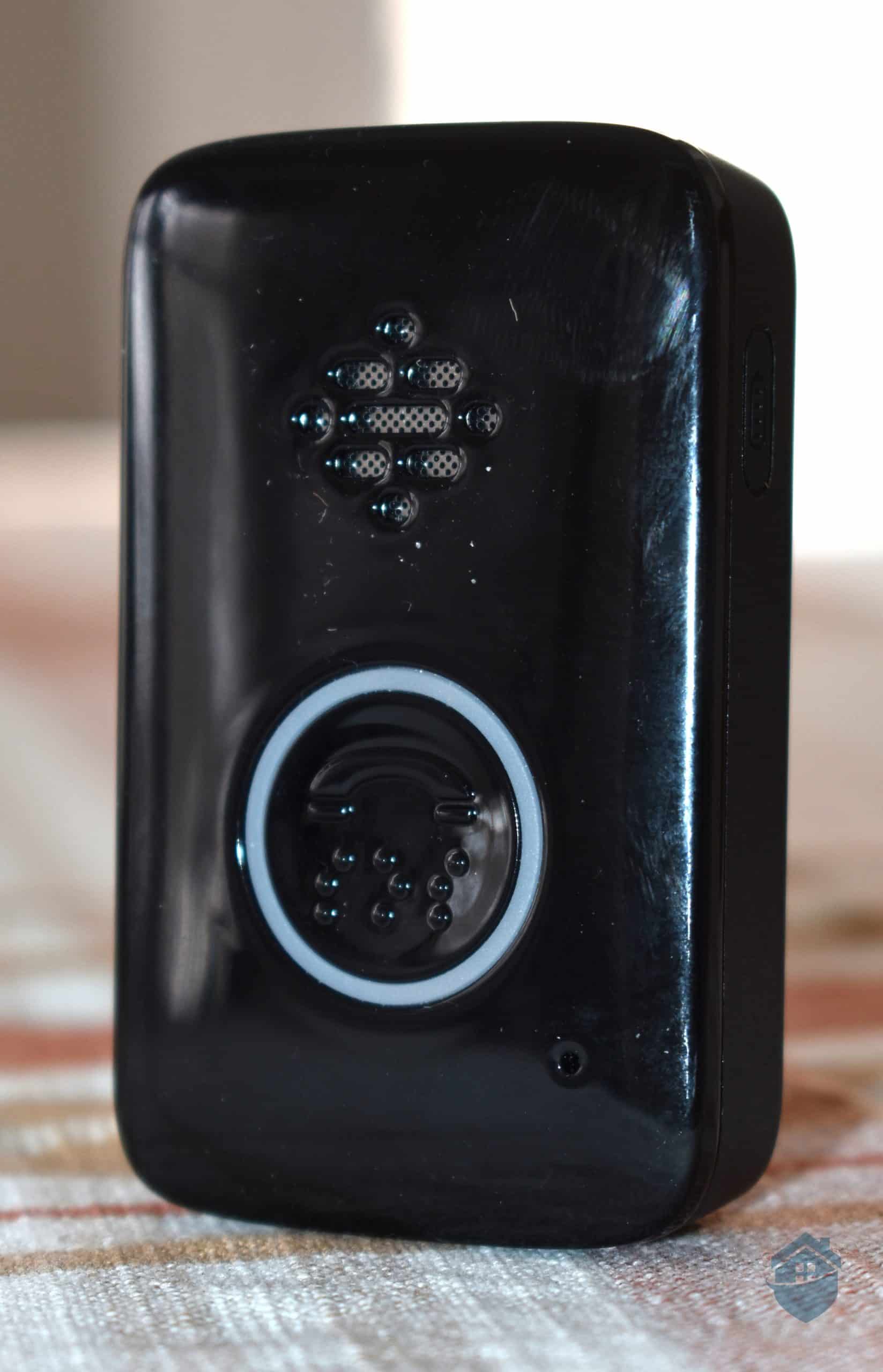 Closeup of the LifeFone Voice-In-Pendant