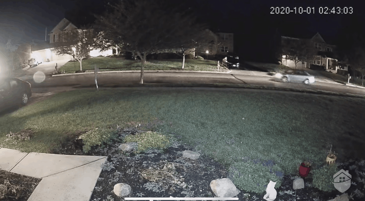 Amateur couple homemade night vision