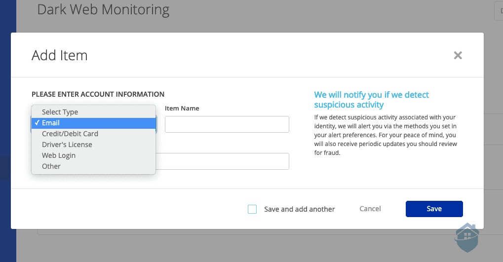 Allstate Dark Web Monitoring