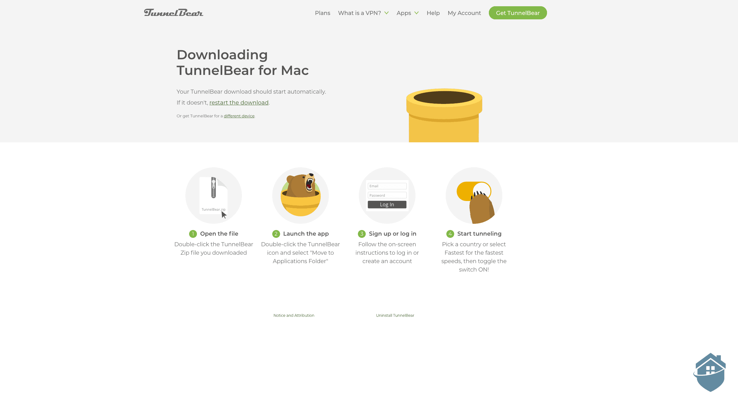 tunnelbear windows 10 problems