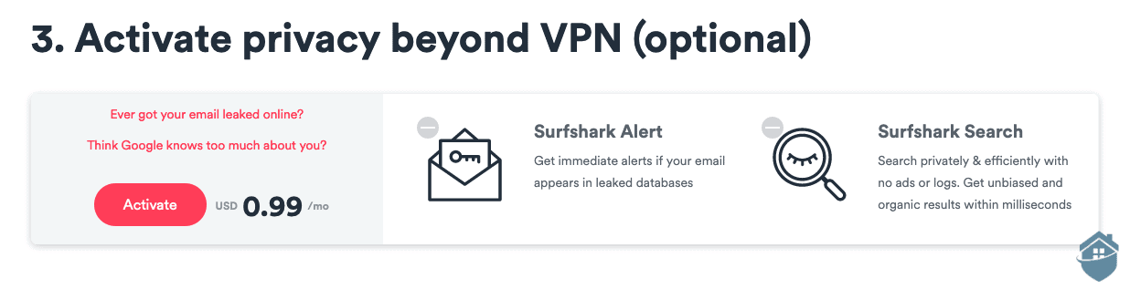 Surfshark Add-Ons