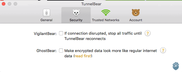 TunnelBear Security