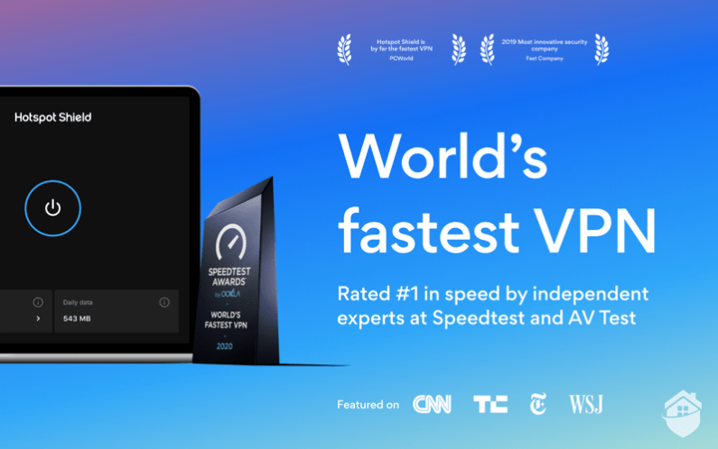 Hotspot Shield really is the fastest VPN in the world, by a wide margin