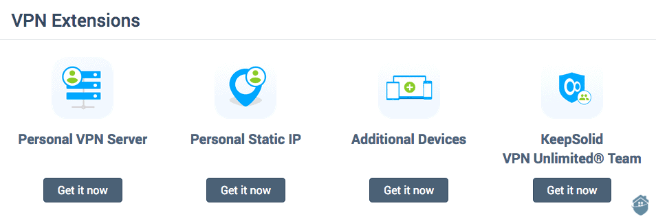Add a server or personal IP address to your KeepSolid VPN Unlimited plan