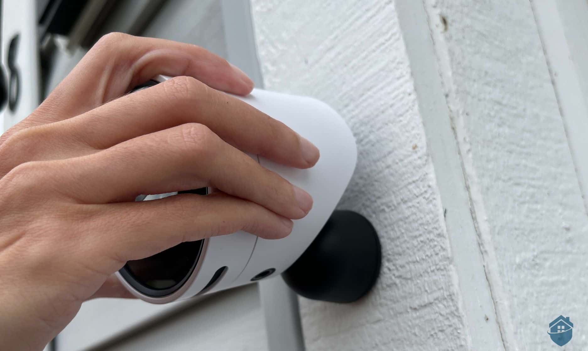 Installing SimpliSafe Outdoor Camera to Wall