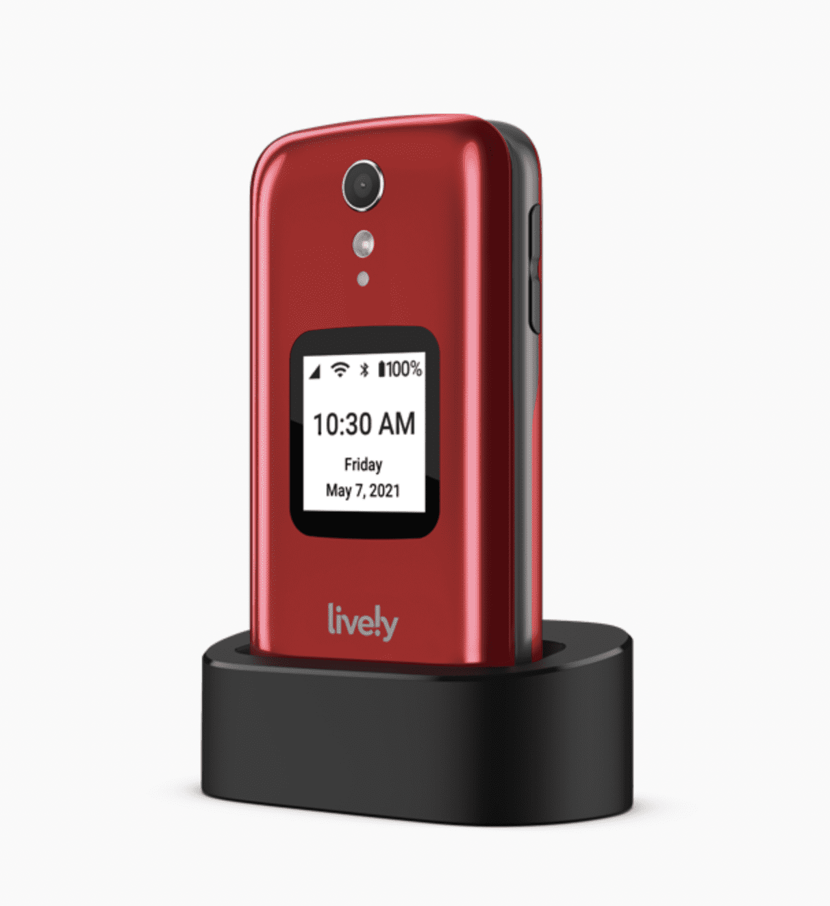 The Flip2 comes with its own charging dock.