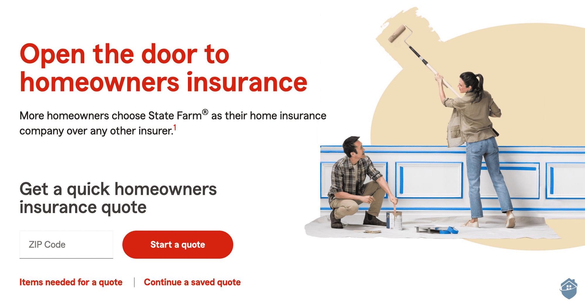 State Farm’s online quote generator isn’t a marvel of design, but it’s quick and easy.